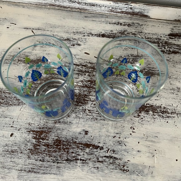 Marcrest Swiss Alpine Chalet Juice Glasses MCM 60’s Weighted 8oz Set of 2 EVC - Picture 5 of 10